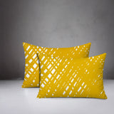 Riju Scratches 2 Sets Indoor/Outdoor Reversible Rectangular Pillow