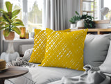 Riju Scratches 2 Sets Indoor/Outdoor Reversible Square Pillow