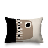 Rikka Abstract Reversible Indoor/Outdoor Rectangular Pillow