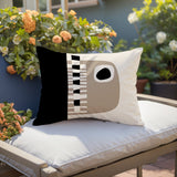 Rikka Abstract Reversible Indoor/Outdoor Rectangular Pillow
