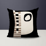 Rikka Abstract Reversible Indoor/Outdoor Square Pillow