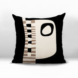 Rikka Abstract Reversible Indoor/Outdoor Square Pillow
