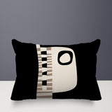 Rikka Abstract Reversible Indoor/Outdoor Rectangular Pillow