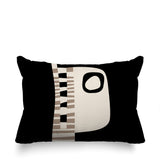 Rikka Abstract Reversible Indoor/Outdoor Rectangular Pillow