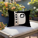 Rikka Abstract Reversible Indoor/Outdoor Rectangular Pillow