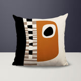 Rikka Abstract Reversible Indoor/Outdoor Square Pillow