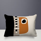 Rikka Abstract Reversible Indoor/Outdoor Rectangular Pillow