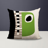 Rikka Abstract Reversible Indoor/Outdoor Square Pillow