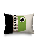 Rikka Abstract Reversible Indoor/Outdoor Rectangular Pillow