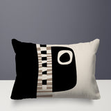 Rikka Abstract Reversible Indoor/Outdoor Rectangular Pillow