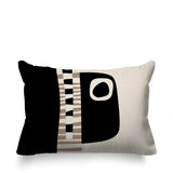 Rikka Abstract Reversible Indoor/Outdoor Rectangular Pillow