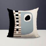 Rikka Abstract Reversible Indoor/Outdoor Square Pillow