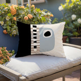 Rikka Abstract Reversible Indoor/Outdoor Rectangular Pillow