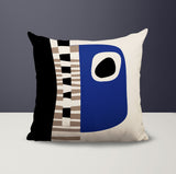Rikka Abstract Reversible Indoor/Outdoor Square Pillow