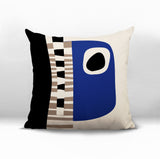 Rikka Abstract Reversible Indoor/Outdoor Square Pillow