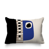 Rikka Abstract Reversible Indoor/Outdoor Rectangular Pillow