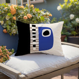 Rikka Abstract Reversible Indoor/Outdoor Rectangular Pillow