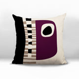 Rikka Abstract Reversible Indoor/Outdoor Square Pillow