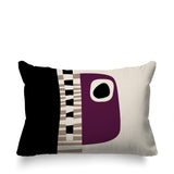 Rikka Abstract Reversible Indoor/Outdoor Rectangular Pillow