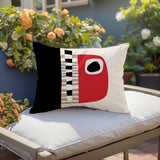 Rikka Abstract Reversible Indoor/Outdoor Rectangular Pillow