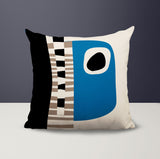 Rikka Abstract Reversible Indoor/Outdoor Square Pillow