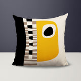 Rikka Abstract Reversible Indoor/Outdoor Square Pillow
