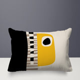 Rikka Abstract Reversible Indoor/Outdoor Rectangular Pillow