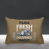 Ringo Typography Reversible Indoor/Outdoor Rectangular Pillow