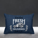 Ringo Typography Reversible Indoor/Outdoor Rectangular Pillow