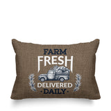 Ringo Typography Reversible Indoor/Outdoor Rectangular Pillow