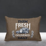 Ringo Typography Reversible Indoor/Outdoor Rectangular Pillow