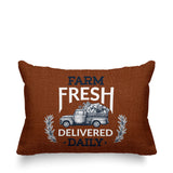 Ringo Typography Reversible Indoor/Outdoor Rectangular Pillow