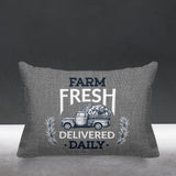 Ringo Typography Reversible Indoor/Outdoor Rectangular Pillow