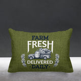 Ringo Typography Reversible Indoor/Outdoor Rectangular Pillow