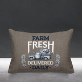 Ringo Typography Reversible Indoor/Outdoor Rectangular Pillow