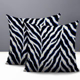 Rio Zebra Print Indoor/Outdoor Reversible Square Pillow
