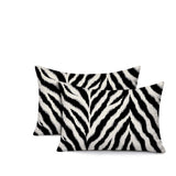 Rio Zebra Print Indoor/Outdoor Reversible Rectangular Pillow