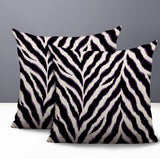 Rio Zebra Print Indoor/Outdoor Reversible Square Pillow