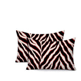 Rio Zebra Print Indoor/Outdoor Reversible Rectangular Pillow