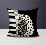 Ritter Abstract Reversible Indoor/Outdoor Square Pillow