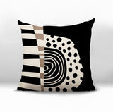 Ritter Abstract Reversible Indoor/Outdoor Square Pillow