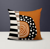 Ritter Abstract Reversible Indoor/Outdoor Square Pillow