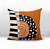 Ritter Abstract Reversible Indoor/Outdoor Square Pillow