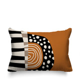 Ritter Abstract Reversible Indoor/Outdoor Rectangular Pillow