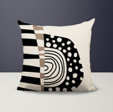 Ritter Abstract Reversible Indoor/Outdoor Square Pillow