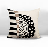 Ritter Abstract Reversible Indoor/Outdoor Square Pillow