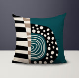 Ritter Abstract Reversible Indoor/Outdoor Square Pillow
