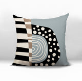 Ritter Abstract Reversible Indoor/Outdoor Square Pillow