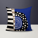 Ritter Abstract Reversible Indoor/Outdoor Square Pillow