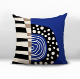 Ritter Abstract Reversible Indoor/Outdoor Square Pillow